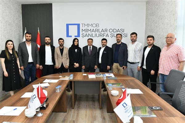 Vali Şıldak, Ziraat Odası ve Mimarlar Odası’nı ziyaret etti