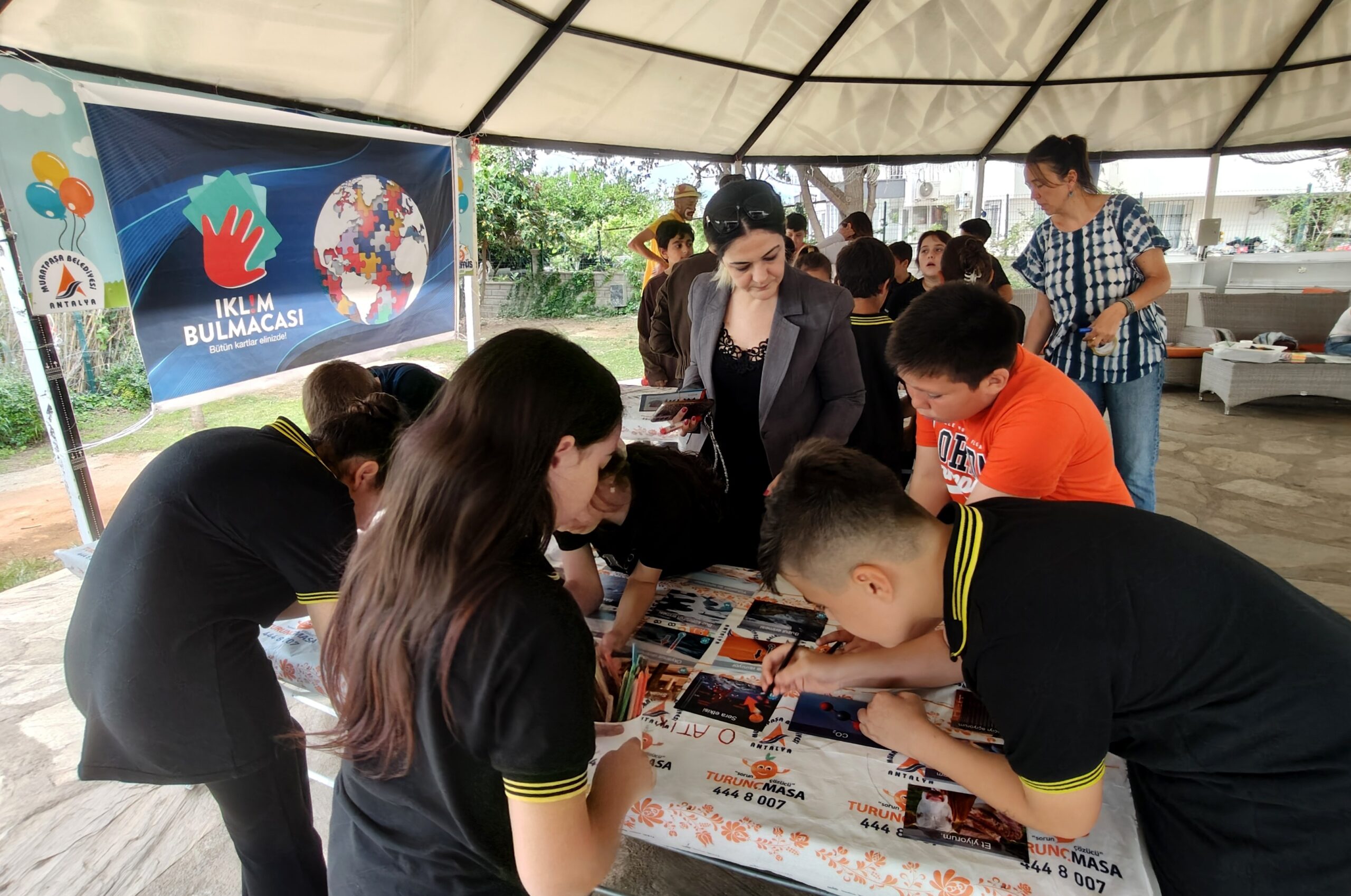 Muratpaşa Belediyesi’nden iklim bulmacası atölyesi