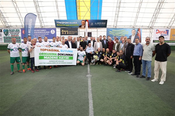 Derince Hemşehri Dernekleri Futbol Turnuvası başladı