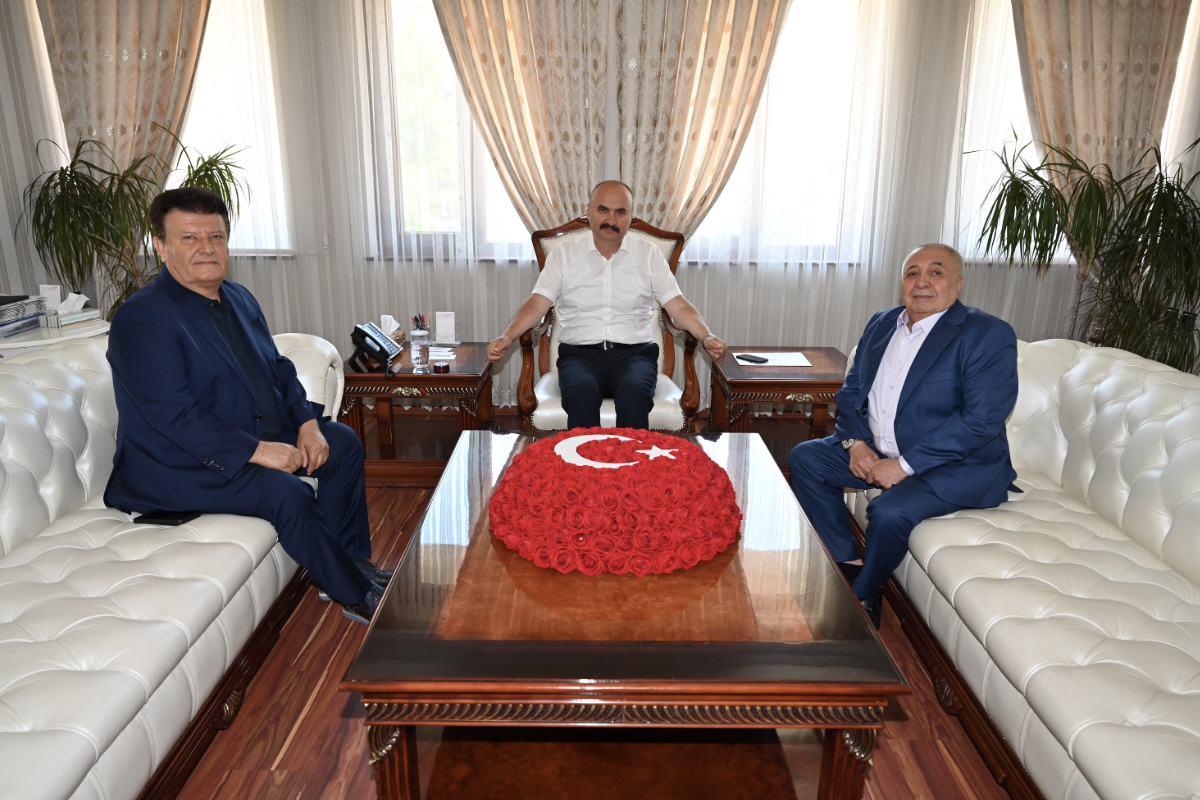 Vali Canalp, Ticaret Borsası Başkanı Güneş’i ağırladı