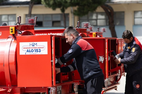 İzmir’in orman köylerinde yangınla mücadele filosu büyüyor