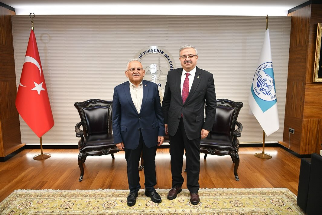 AK Parti Kayseri Koordinatörü Yurdunuseven’den Başkan Büyükkılıç’a ziyaret