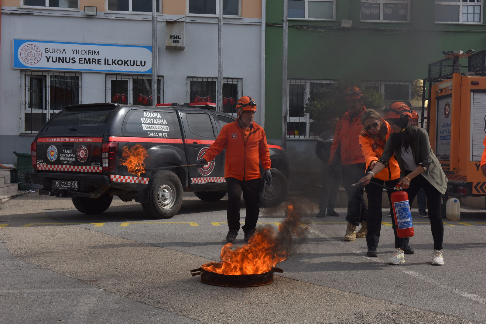 Yıldırım Belediyesi’nden 6 bin öğrenciye afet farkındalık eğitimi