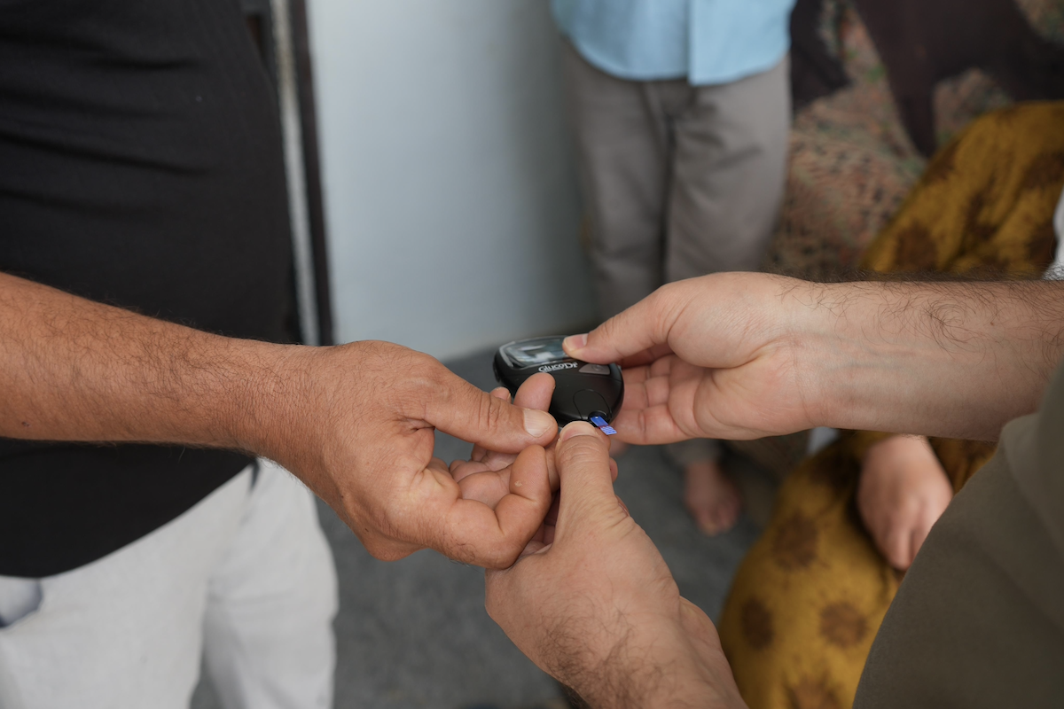 Gözegöl Köyü’nde sağlık ve bilgilendirme desteği