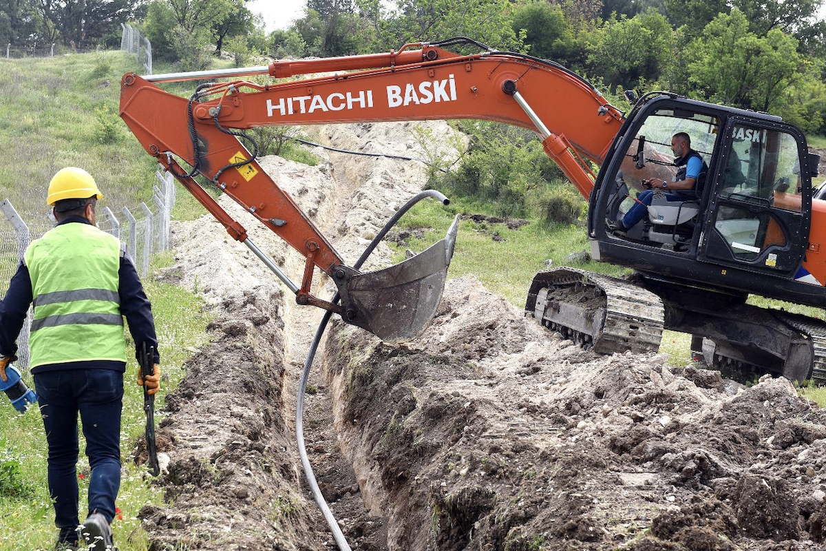 Macarlar Mahallesi’nde altyapı çalışmaları sürüyor