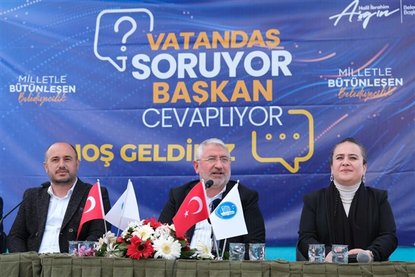 Başkan Aşgın, vatandaşlarla buluştu