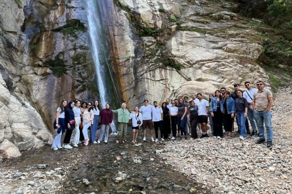 GUBY öğrencileri Marmaros Şelalesini gezdi
