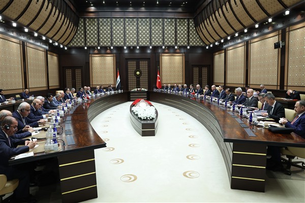 Cumhurbaşkanı Erdoğan, Irak Başbakanı Sudani ile heyetler arası görüşme gerçekleştirdi