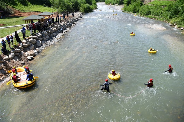 Başkan Genç: Rafting, Trabzon turizmine yeni bir soluk getirecek