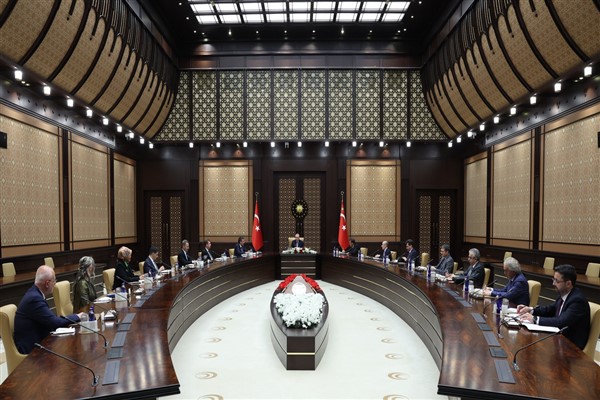 Erdoğan,, Cumhurbaşkanlığı Politika Kurullarının başkanvekillerini ağırladı