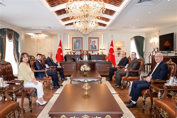 Vali Köşger’e Sosyal Güvenlik Haftası ziyareti