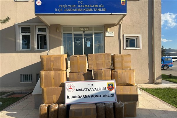 Malatya’da kaçakçılık operasyonu