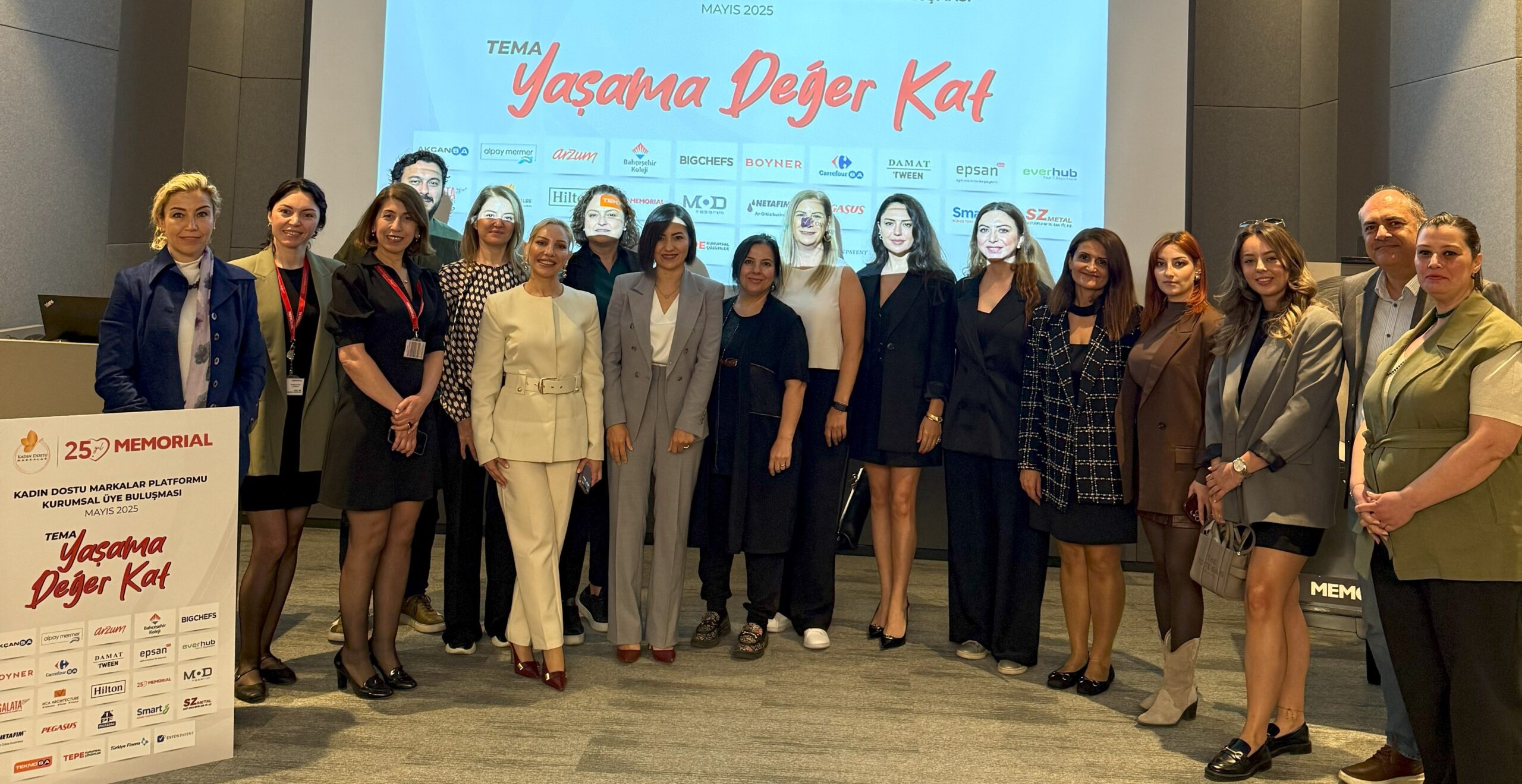 Kadın Dostu Markalar Platformu, Memorial Ev Sahipliğinde “Yaşama Değer Kat” Buluşmasında Bir Araya Geldi