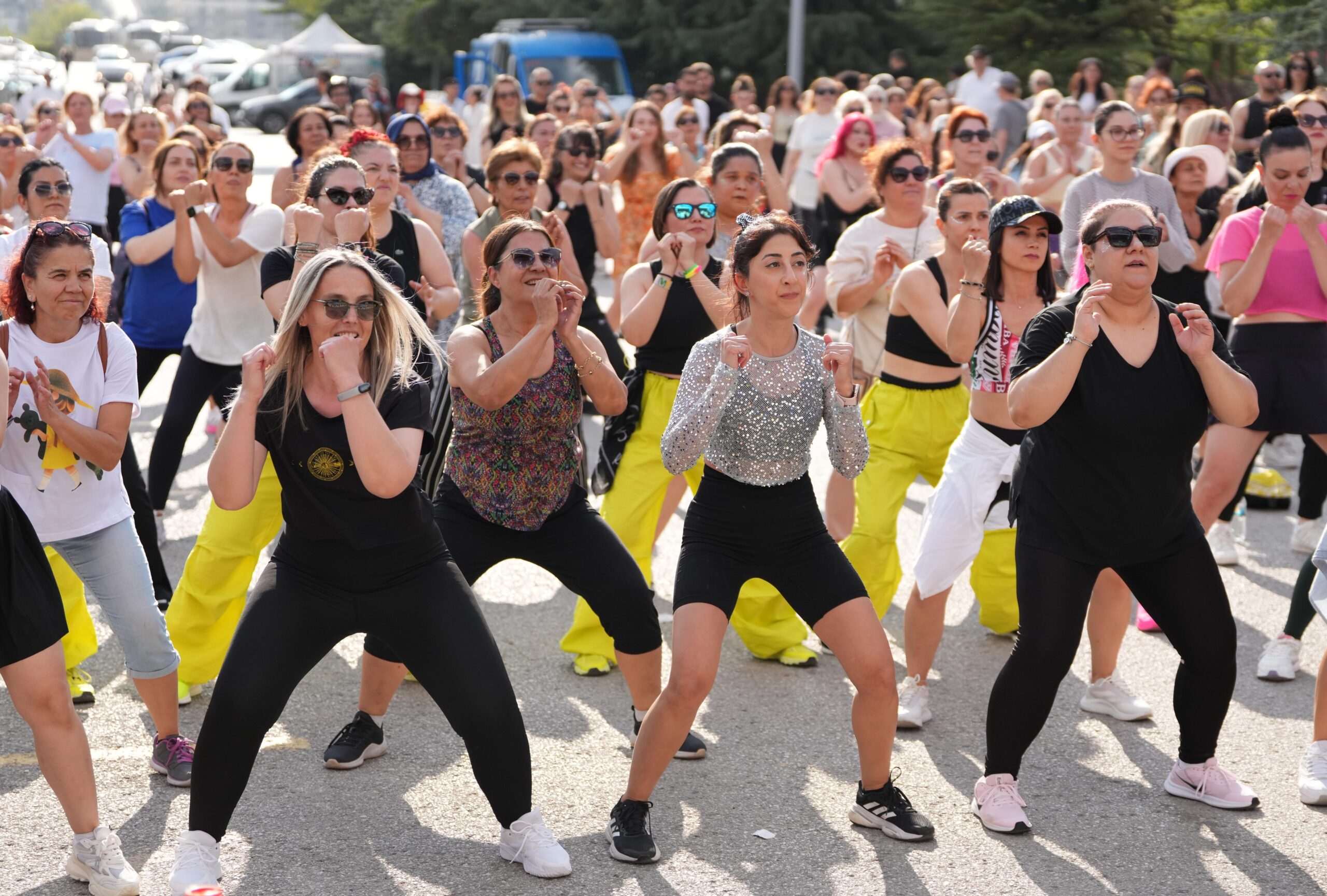 Eryaman Göksu Parkı’nda Zumba Festivali yapıldı