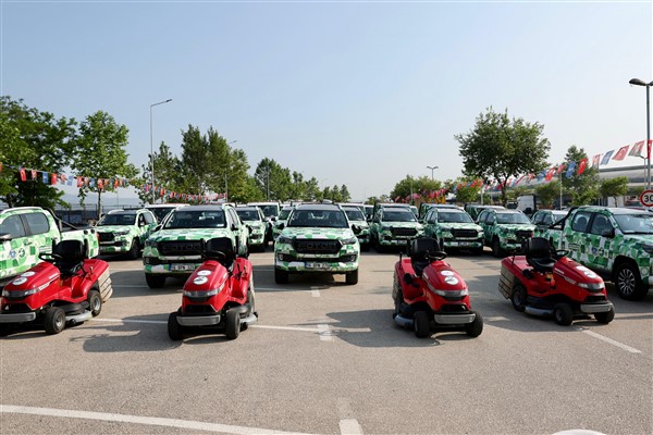 Bursa Büyükşehir, Tarım Peyzaj A.Ş. filosunu güçlendirdi