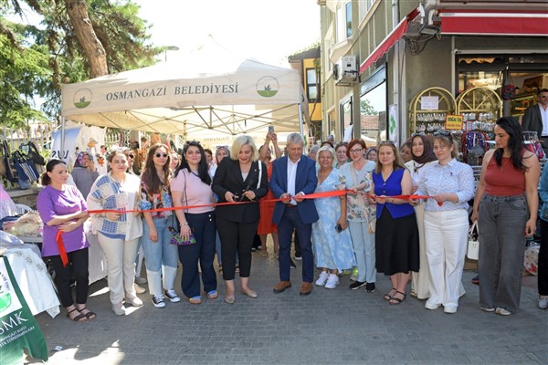 Üretici kadınlar Sümbüllü Bahçe Kadın Girişimciler Sokağı’nda buluştu
