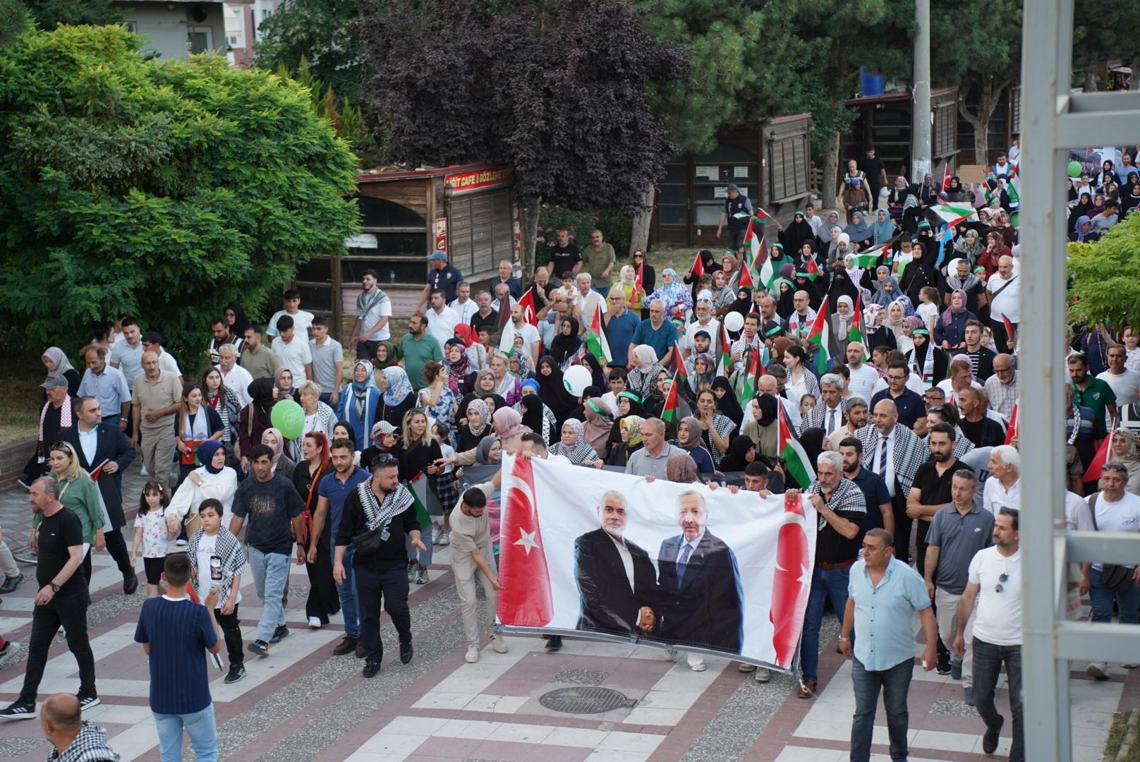 Orhangazi, “Anadolu’dan Gazze’ye” programına ev sahipliği yaptı
