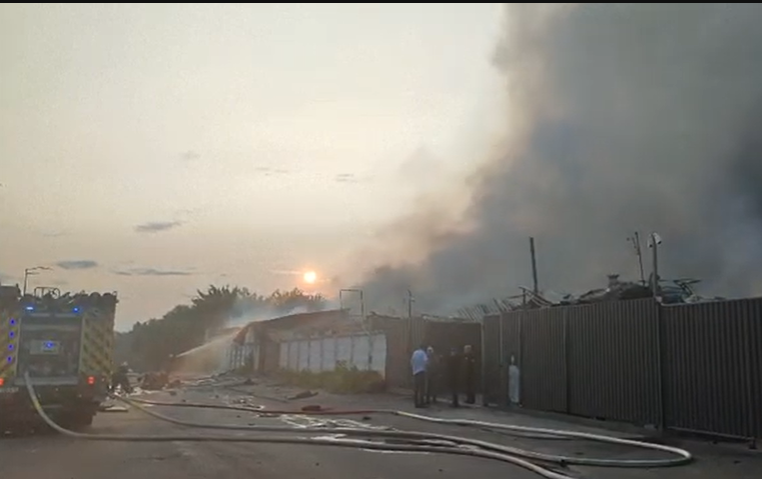 Ukrayna basını: Kiev patlamaların ardından dumana büründü