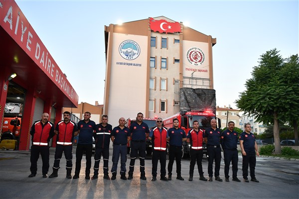 Büyükşehirden Manisa’ya yangınla mücadele desteği