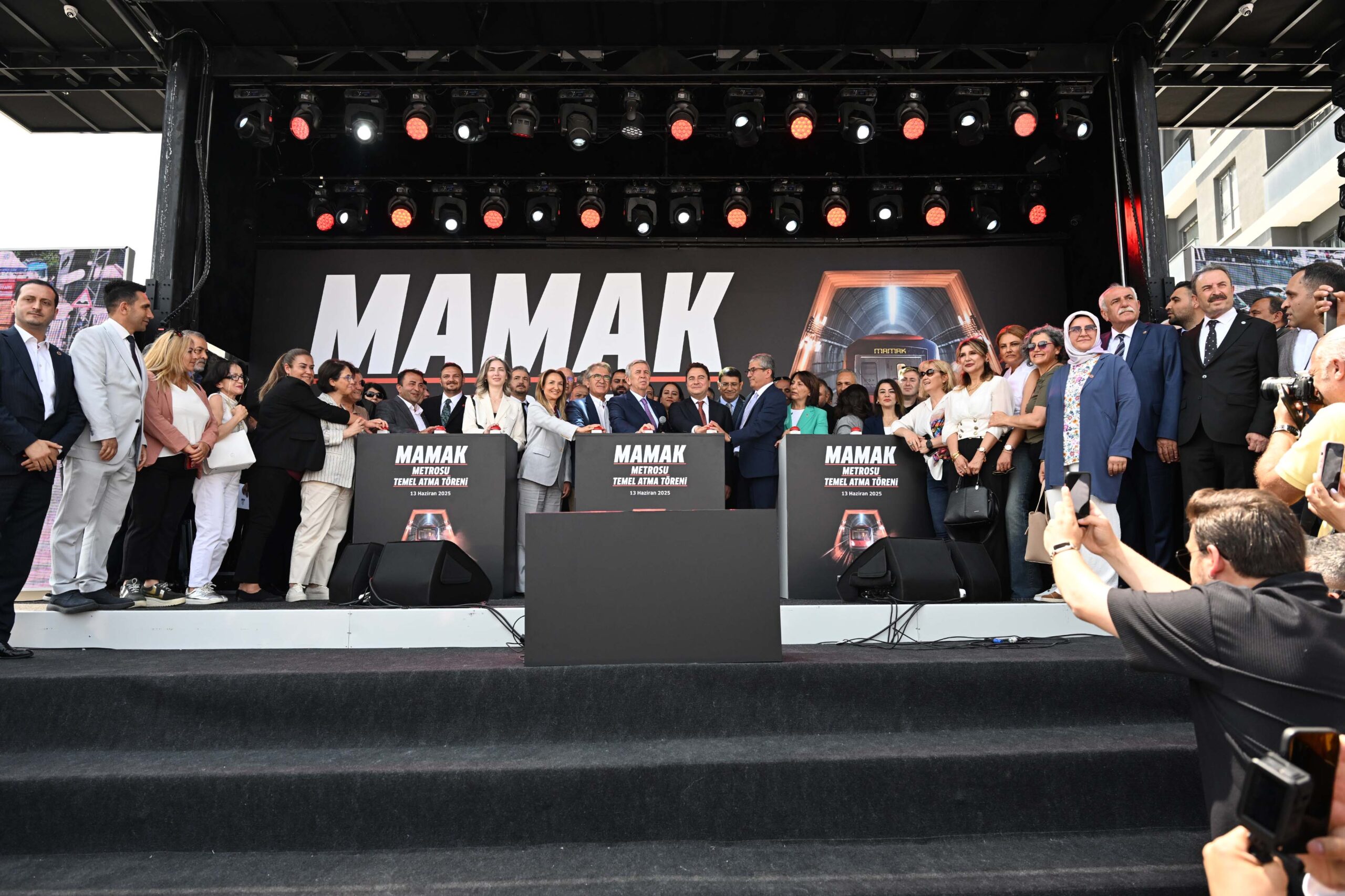 Mamak Metrosu’nun temeli atıldı