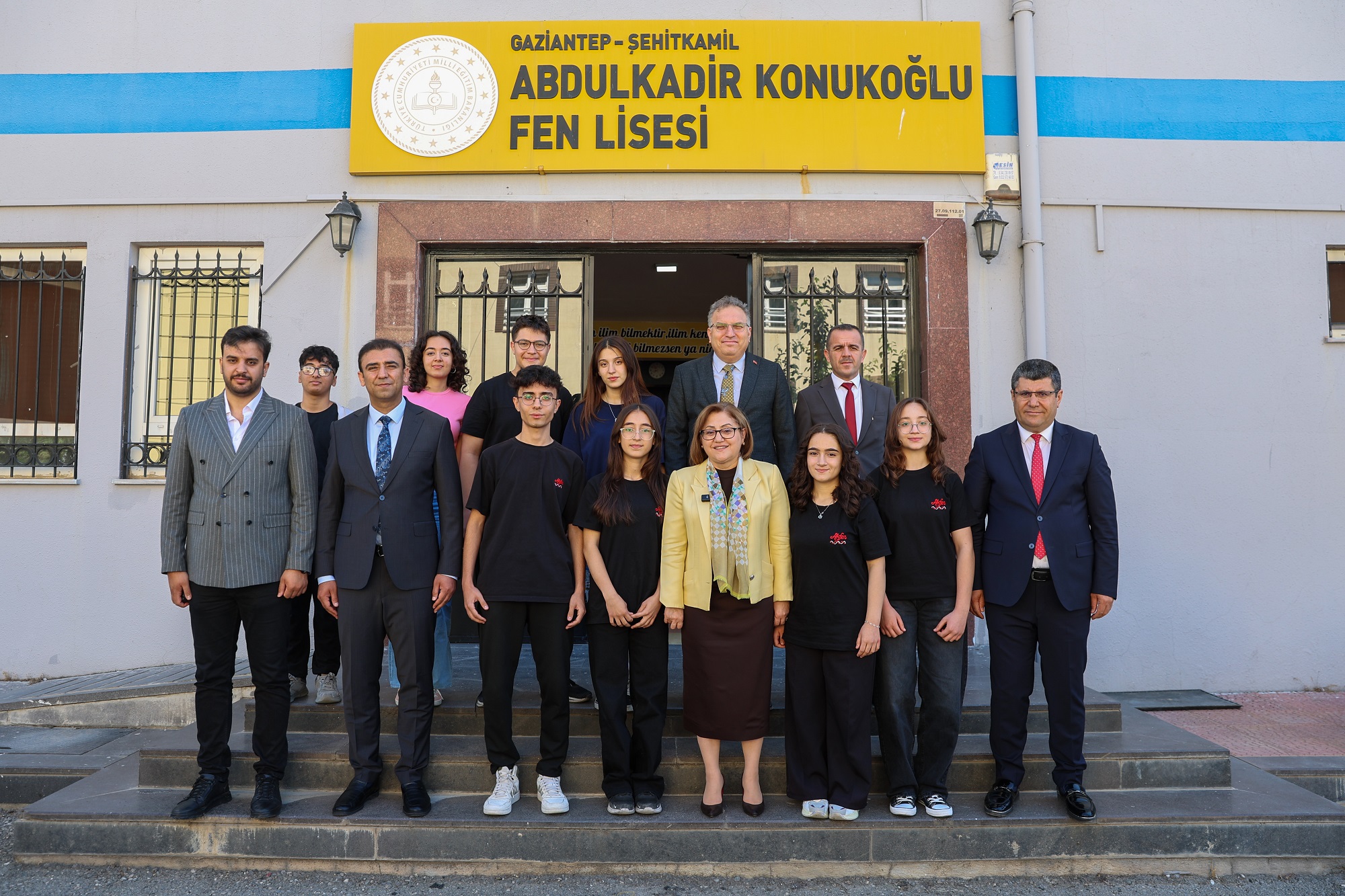 Başkan Şahin, öğrencileri ziyaret etti