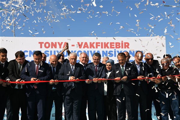 Tonya ve Vakfıkebir’de 30 mahallede 14 bin kişiye hizmet verecek tesisin açılışı yapıldı