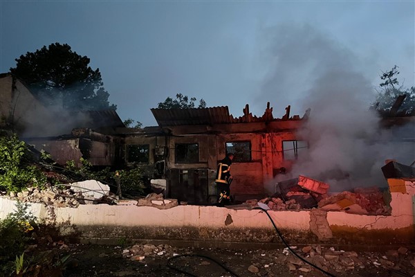 Kaman’da yangın meydana geldi