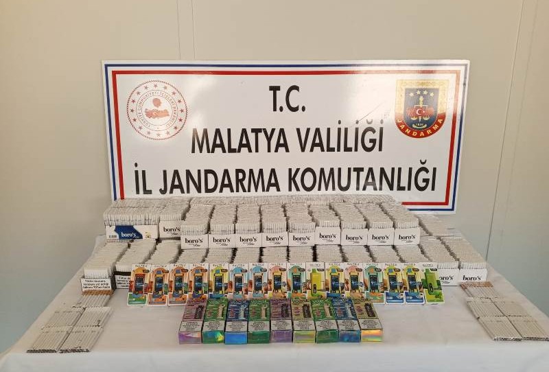 Malatya’da narkotik ve kaçakçılık operasyonunda 4 şüpheli hakkında adli işlem yapıldı