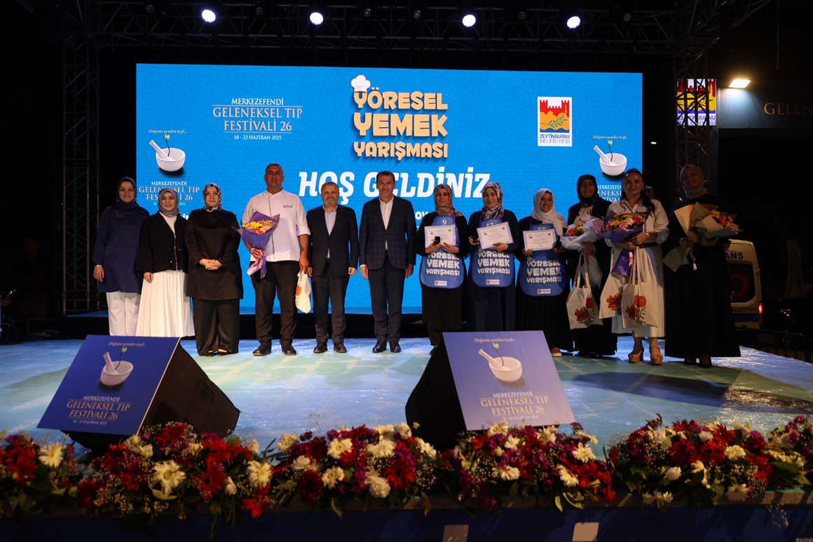 Geleneksel lezzetler Merkezefendi Tıp Festivali’nde görücüye çıktı