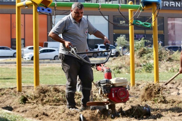 Kepez Belediyesi’nden Göksu Mahallesi parkında yenilik