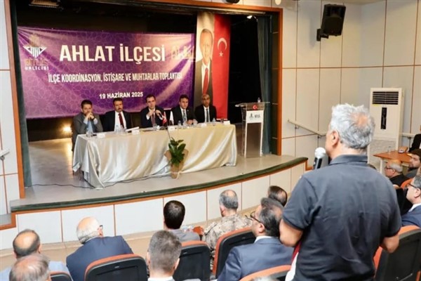 Bitlis’te Koordinasyon ve İstişare Toplantısı gerçekleştirildi