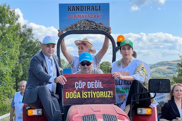 DEVA Partili Rızvanoğlu’ndan Kandıralılara destek: Çöp değil doğa istiyoruz!