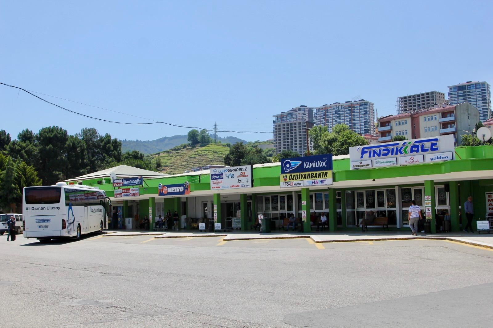 Giresun Belediyesi’nden otogarda bakım çalışması