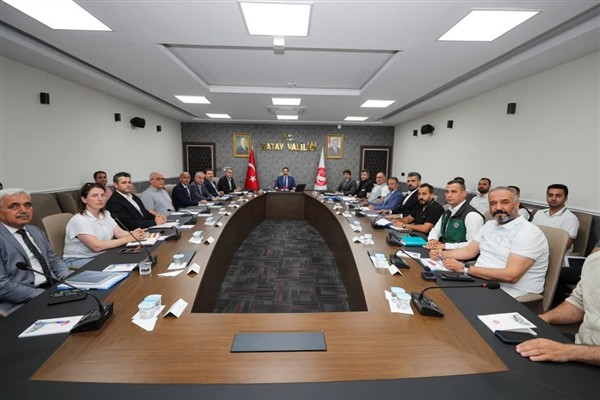 Hatay’da “Yatırımları Değerlendirme Toplantıları” yapıldı