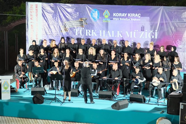 Afşin-Çorum Kardeşlik Konseri düzenlendi