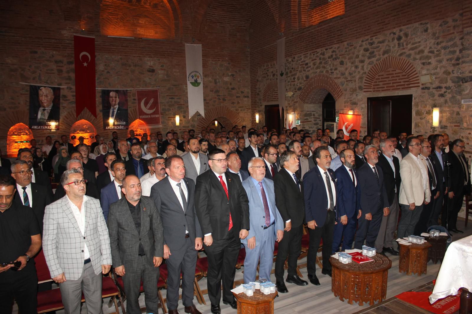 Yeniden Refah Partisi Yıldırım İlçe Başkanlığı’nın 3. Olağan Kongresi yapıldı