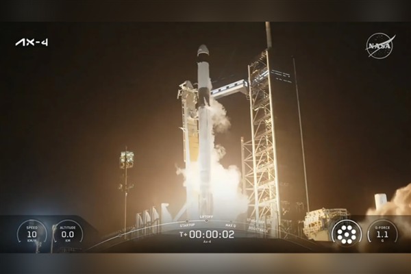 NASA: Axiom-4 Uluslararası Uzay İstasyonu’na fırlatıldı