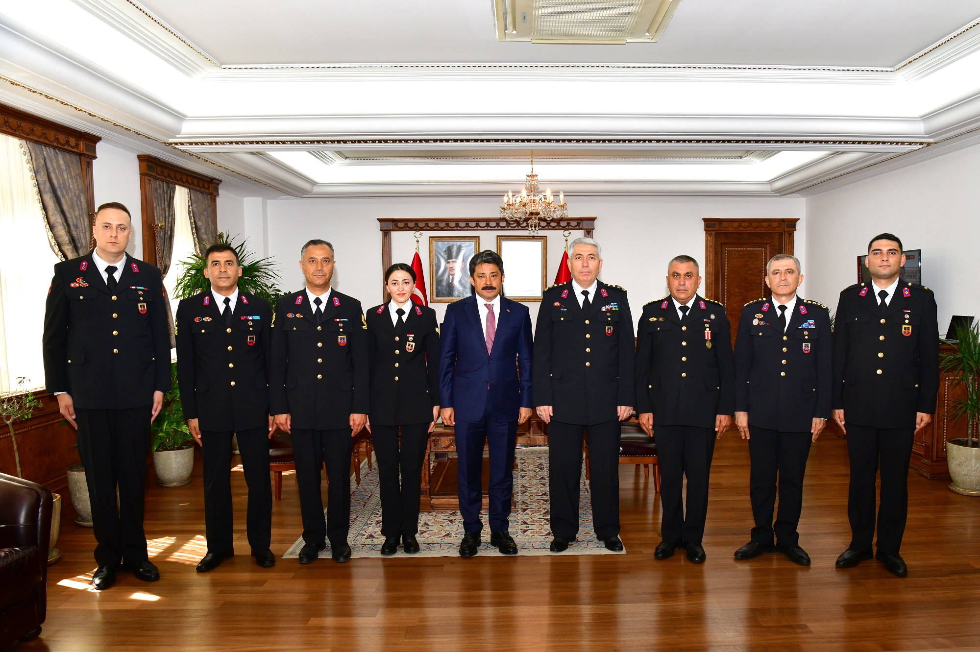 İl Jandarma Komutanı Yıldırım’dan Vali Demiryürek’e ziyaret