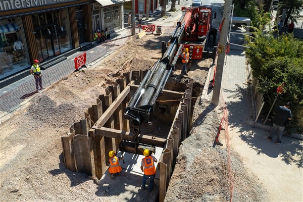İZSU’dan 75 kilometrelik yağmur suyu yatırımı