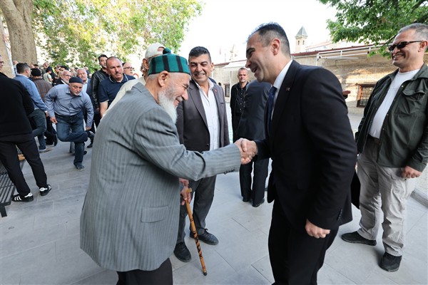 Başkan Kalaycı bayramlaşma programına katıldı