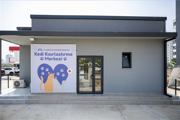 Mersin Büyükşehir Belediyesi’nden ‘Kedi Kısırlaştırma Merkezi’ hizmeti