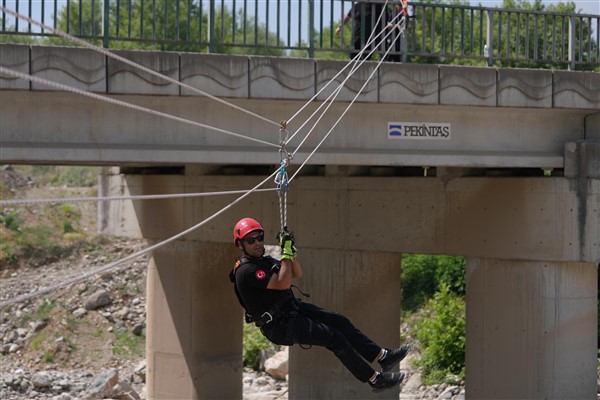 Düzce İtfaiyesi’nden tatbikat