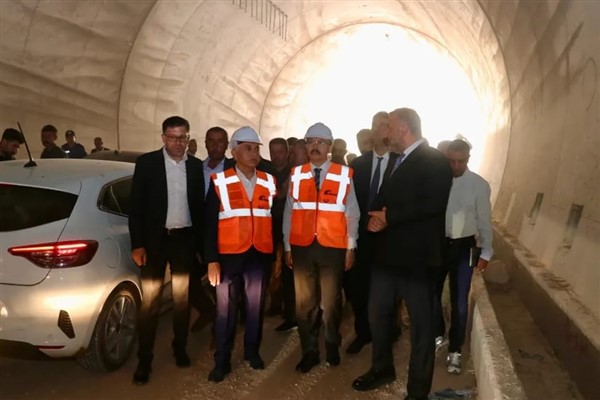 Siirt Valisi Kızılkaya, Eruh-Fındık Yolu ve Tünel Projesi’ni inceledi