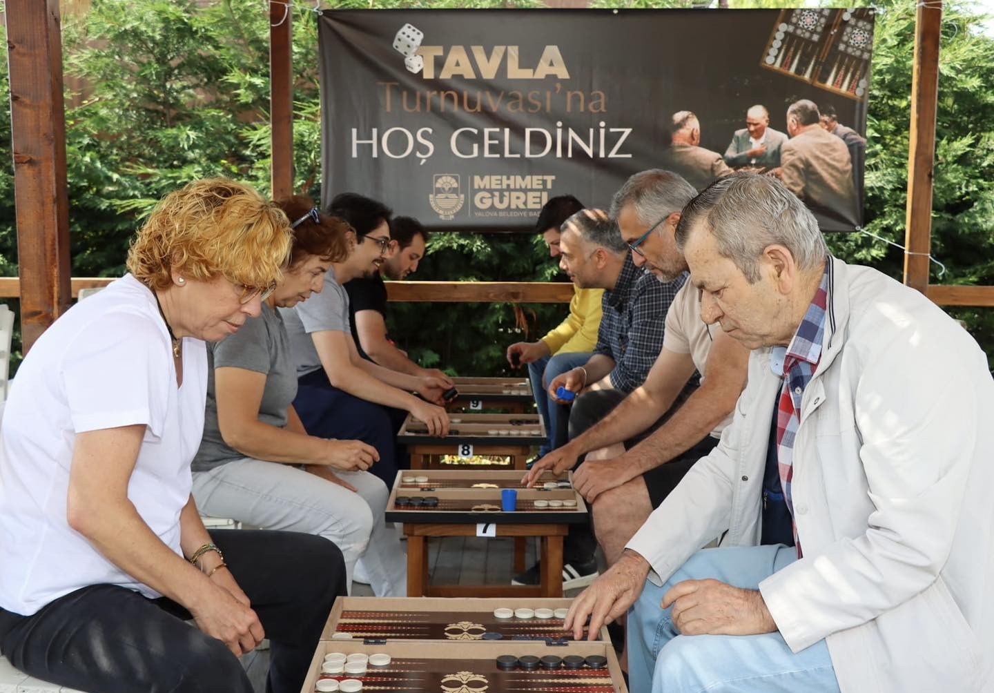 Yalova’da Tavla Turnuvası sona erdi