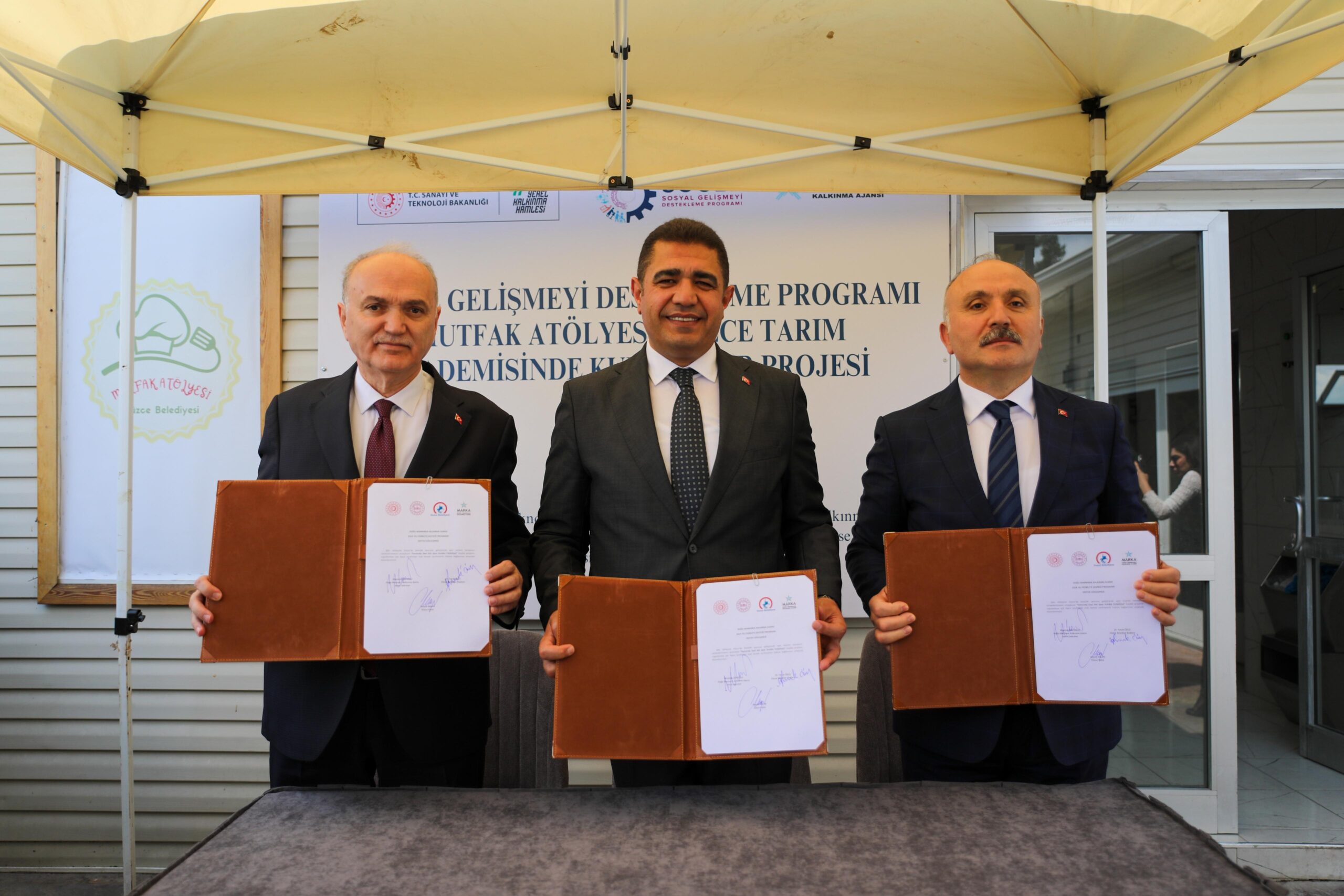 Düzce Belediyesi’ne MARKA’dan destek