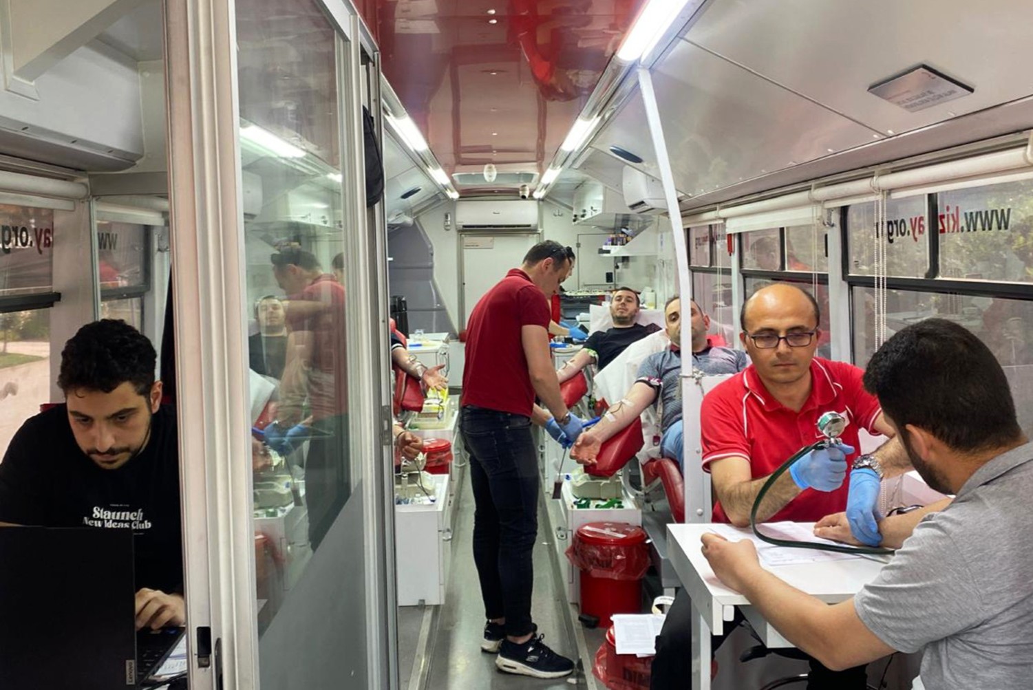 Çilek, Türk Kızılay iş birliğiyle kan bağışı etkinliği düzenledi