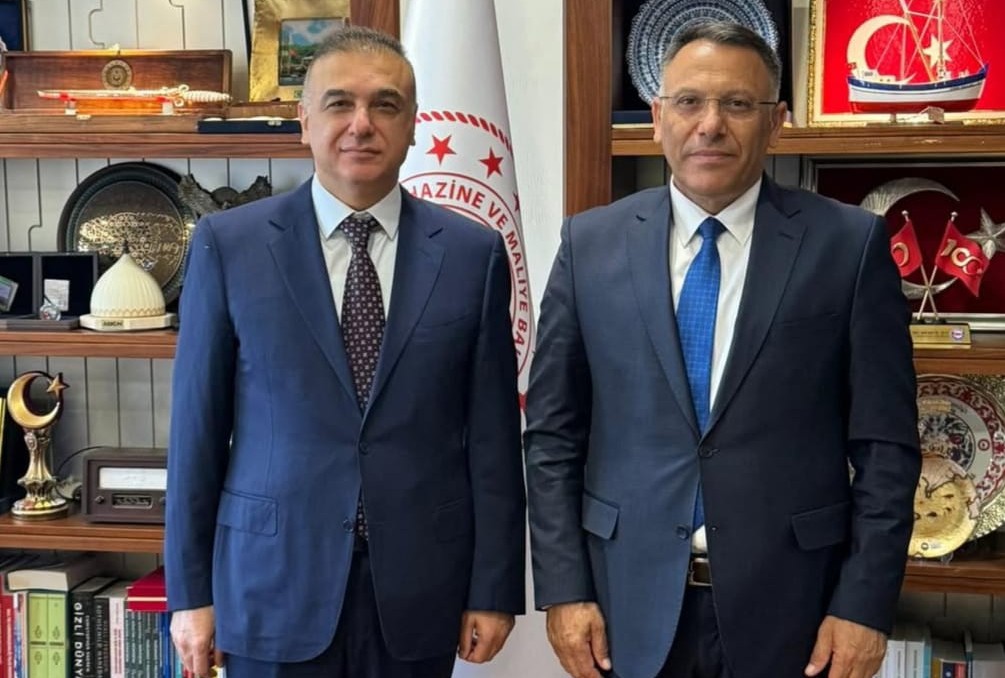 Rektör Gürel’den Hazine ve Maliye Bakan Yardımcısı Hatipoğlu’na ziyaret