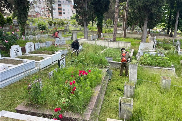 Ordu Büyükşehir’den bayram öncesi temizlik ve bakım çalışmaları