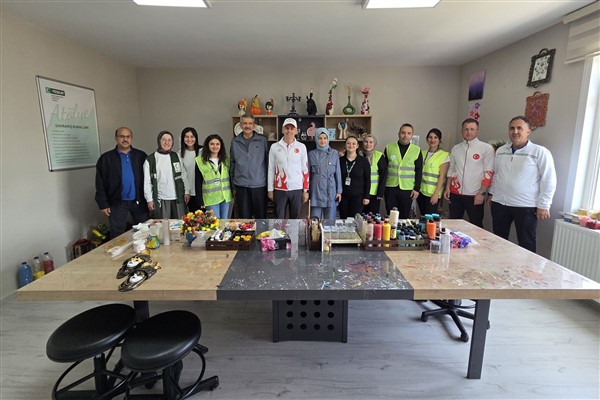 Karaman Valisi Çiçekli, YEDAM’ı ziyaret etti