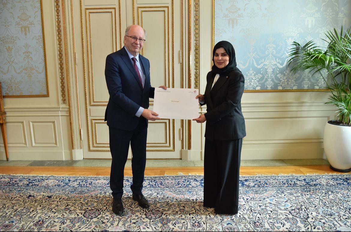 Al Sani, İsveç Krallığı Dışişleri Bakanı Stenergard’a yazılı mesaj gönderdi